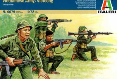 1/72 Vietnamese Army/Vietcong _Vietnam War_ _Italeri_ 6079_