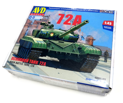 1/43 Танк Т-72А _AVD_ 3014_