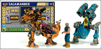 Robogear Salamander_ сборная игровая модель _Технолог_ 88020_