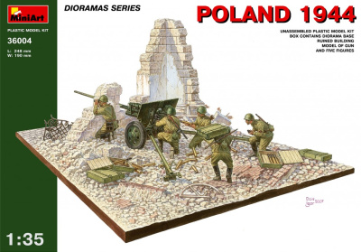 1/35 Польша 1944_ Советская артиллерия _MiniArt_ 36004_