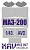 1/43 Окрасочная маска на остекление МАЗ-200 (AVD) (KAV, M43007)