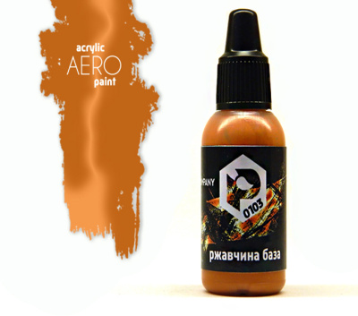 Краска Pacific88 Aero_ Ржавчина база_ 18мл _0103_