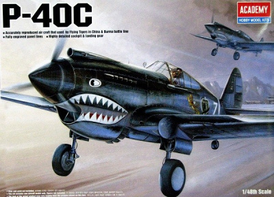 1/48 Самолет P-40C Tomahawk _Academy_ 12280_