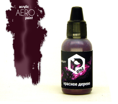 Краска Pacific88 Aero_ Красное дерево_ 18мл _0142_