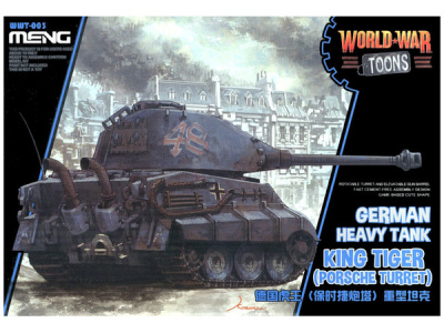 German Heavy Tank King Tiger _Porsche Turret_ _MENG_ WWT-003_