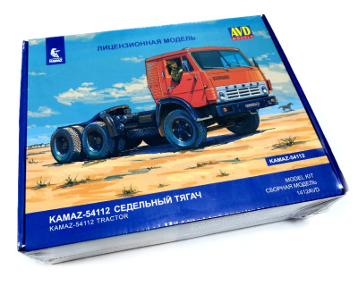 1/43 Сборная модель КАМАЗ-54112 седельный тягач _AVD_ 1412_