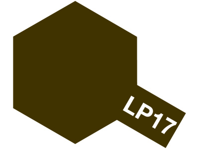 LP-17 Linoleum Deck Brawn _коричневая_10мл_ _Tamiya_ 82117_