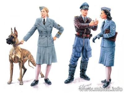 1/35 Фигуры Женщины на Войне_ Германия _MB_ 3557_