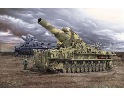 1/35 Пушка _Карл_ 040/041 _Trumpeter_ 00215_