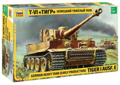 1/35 Немецкий тяжелый танк Т-VI _Тигр_ _Звезда_ 3646_