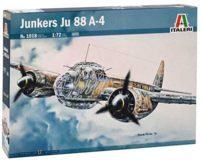 1/72 Самолет Junkers Ju 88 A-4 _Italeri_ 1018_