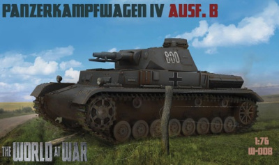 1/72 Нем_ танк Panzerkampfwagen IV AUSF_ B _IBG_ w-008_