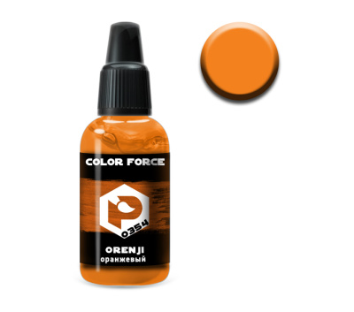 Краска Pacific88 Aero_ оранжевый _orenji__ 18мл _0354_