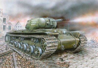 1/35 КВ-8С Тяжелый огнеметный танк _EE_ 35101_