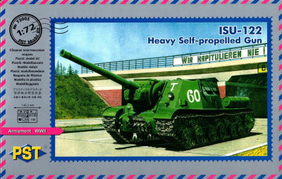 1/72 САУ ИСУ-122 _PST_ 72005_
