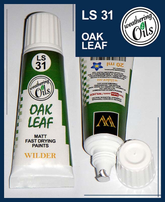 Масляная краска Wilder _матовая__ Oak Leaf_ 20 мл _LS31_