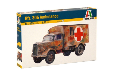 1/72 Автомобиль Скорая помощь KFZ_305 _Italeri_ 7055_
