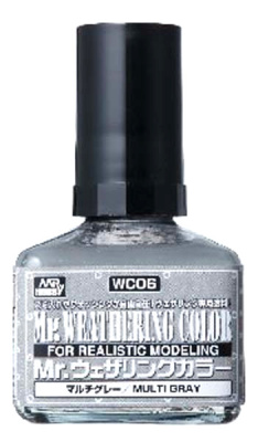 Смывка Mr_ Weathering Color_ серая_ 40 мл _wc06_