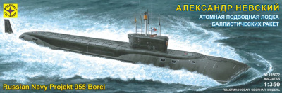 1/350 Атомная подводная лодка баллистических ракет _Александр Невский_ _135072_