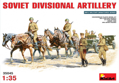 1/35 Советская дивизионная артиллерия _MiniArt_ 35045_