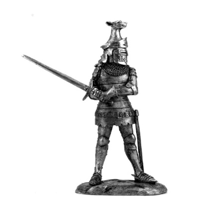 Рыцарь Sir John De Foxley_ 1378 год _Новый век_ NV032_