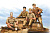1/35 Фигуры Нем_ танковый экипаж в тропической форме _HobbyBoss_ 84409_