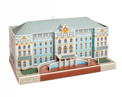 _Екатерининский дворец__ сборная модель из картона _УБ_ 492_