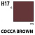 Краска акриловая Mr_Hobby Cocoa Brown _коричневый какао__ глянцевая_ 10 мл _H17_