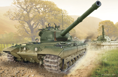 1/35 British Heavy Tank FV214 Conqueror Mk I _Amusing_ 35A006_