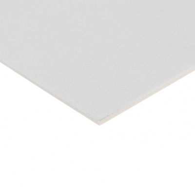 Пивной картон 30 х 40 см, толщина 1.55 мм, 630 г/м2, белый (9099003)