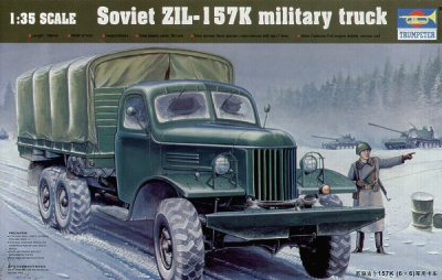 1/35 Советский автомобиль ЗИЛ-157К _Trumpeter_ 01003_