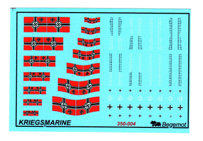 1/350 ВМФ Германии Kriegsmarine _Begemot_ 350-004_