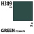 Краска акриловая Mr_Hobby Green FS34079 _зеленый__ полуглянцевая_ 10 мл _H309_