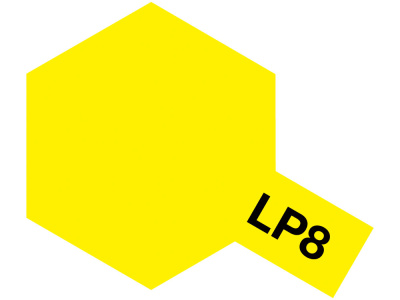 LP-8 Pure Yellow _Желтая глянцевая_ краска 10мл_ _Tamiya_ 82108_