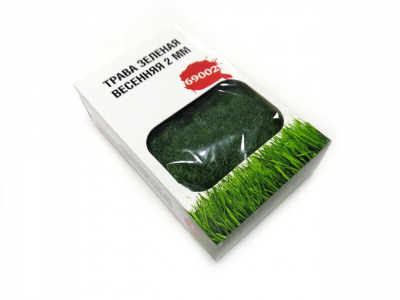 Трава зеленная весенняя 2 мм, 20 грамм (ZIPmaket, 69002)