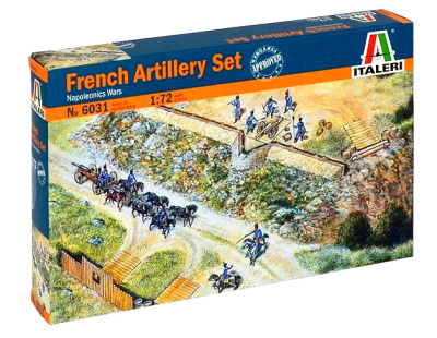 1/72 Французская артиллерия_ Наполеоновские войны _Italeri_ 6031_