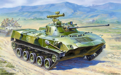 1/35 Российская боевая машина десанта БМД-2 _3577_