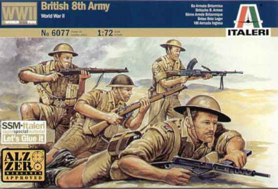 1/72 British 8th Army _WW2_ _Italeri_ 6077_