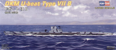 1/700 Подводная лодка DKM U-boat Type VII B _87008_