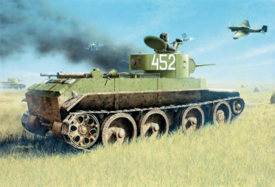 1/35 Легкий танк БТ-7 обр_1935 поздняя версия _EE_ 35109_