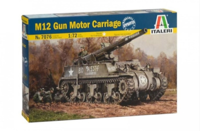 1/72 САУ M12 Gun Motor Carriagе _Italeri_ 7076_