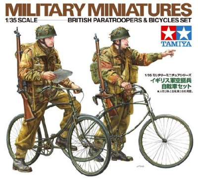 1/35 Англ_ парашютисты на велосипедах _Tamiya_ 35333_