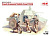 1/35 Фигуры Французский экипаж бронеавтомобиля _1940 г___ _4 фигуры_ _ICM_ 35615_