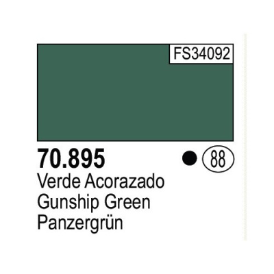 Краска Model Color_ Gunship Green_ 17 мл _70895_