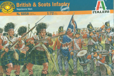 1/72 British and Scots Infantry _Italeri_ 6058_