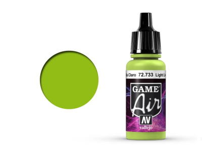 Краска Light Livery Green _светло-зеленый желчный__ акрил_ 17мл _Vallejo_ 72733_