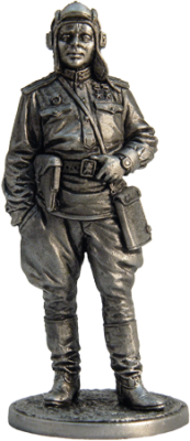 Гвардии майор_ командир танкового батальона_ 1945 год_ СССР _WW2-9_