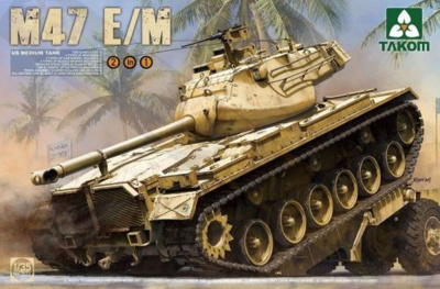 1/35 US Medium Tank M47 E/M 2in1 _Takom_ 2072_