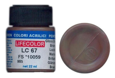 Краска Gloss Brown _глянцевый коричневый__ 22мл _LC67_
