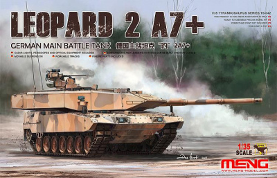 1/35 Танк German Main Battle Tank Leopard 2A7+ _MENG_ TS-042_